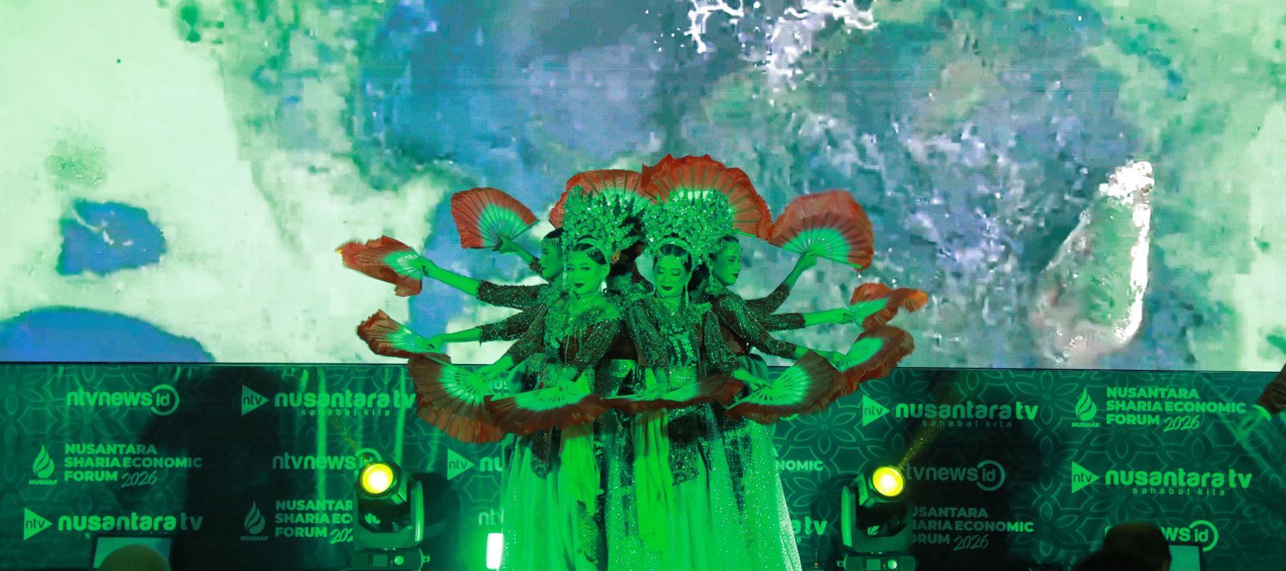 Penampilan tari di acara pembukaan Nushaf 2026