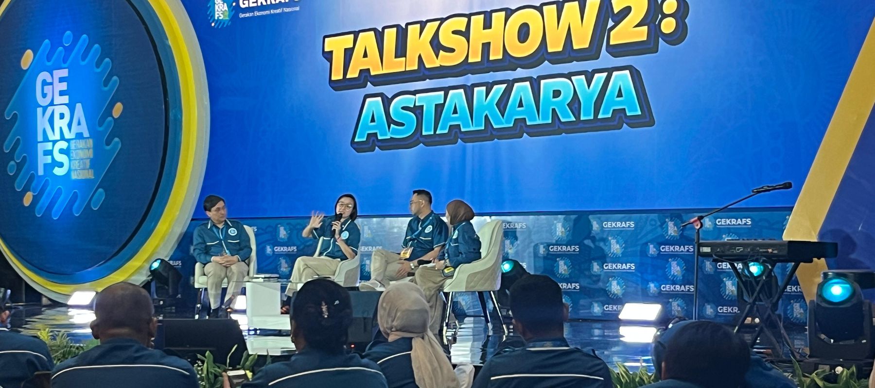 Wakil Menteri Ekonomi Kreatif, Irene Umar di Gekrafs 2026