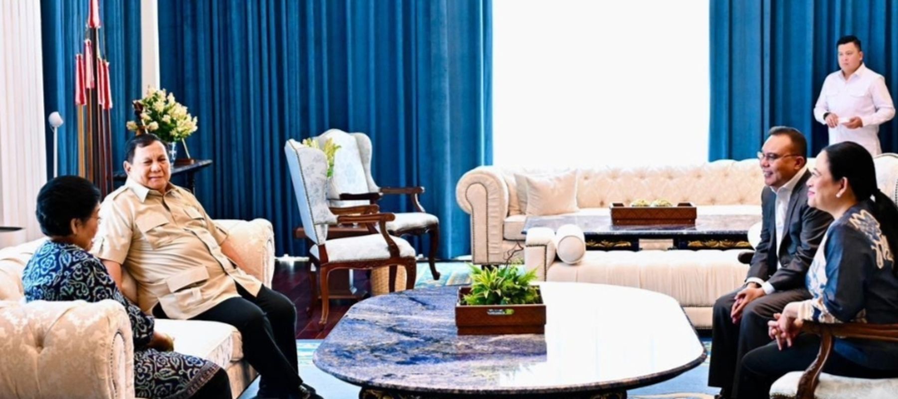 Megawati Prabowo Bertemu di Istana