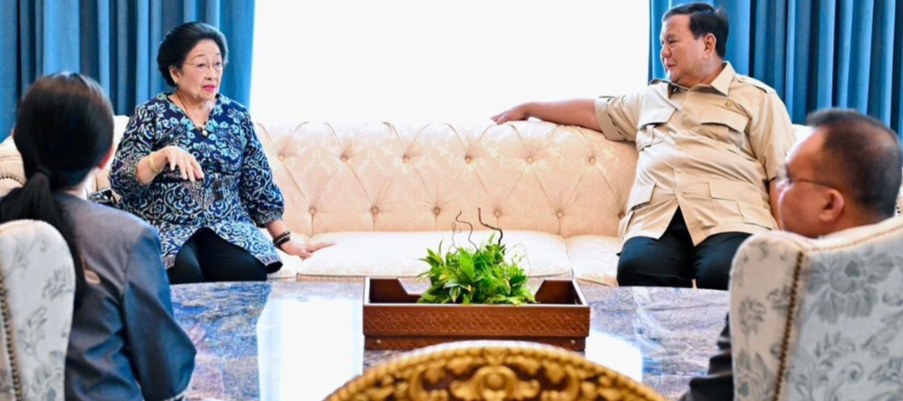 Megawati Prabowo Bertemu di Istana