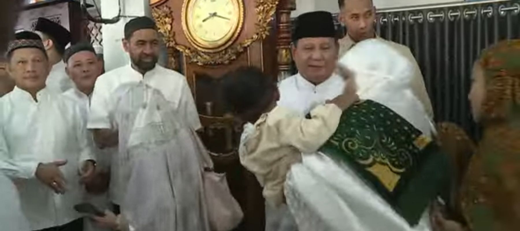 Prabowo Subianto di Aceh Tamiang