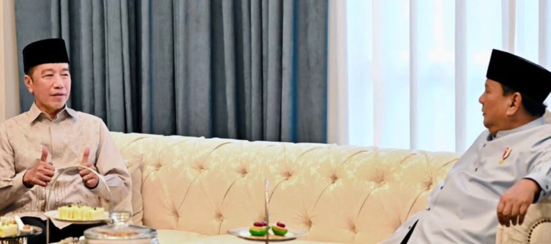 Presiden ke-7 Jokowi dan Presiden Prabowo