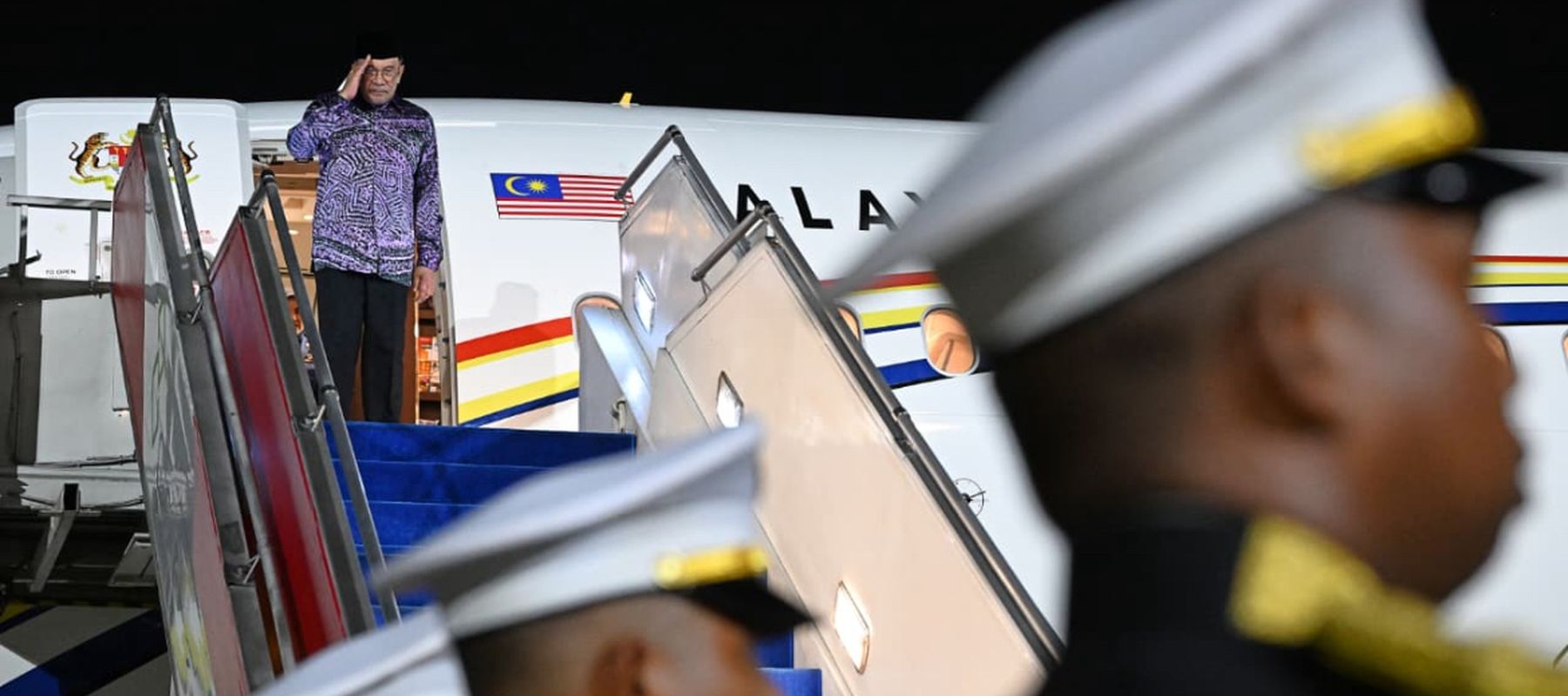 Prabowo Subianto dan Perdana Menteri (PM) Malaysia, Anwar Ibrahim