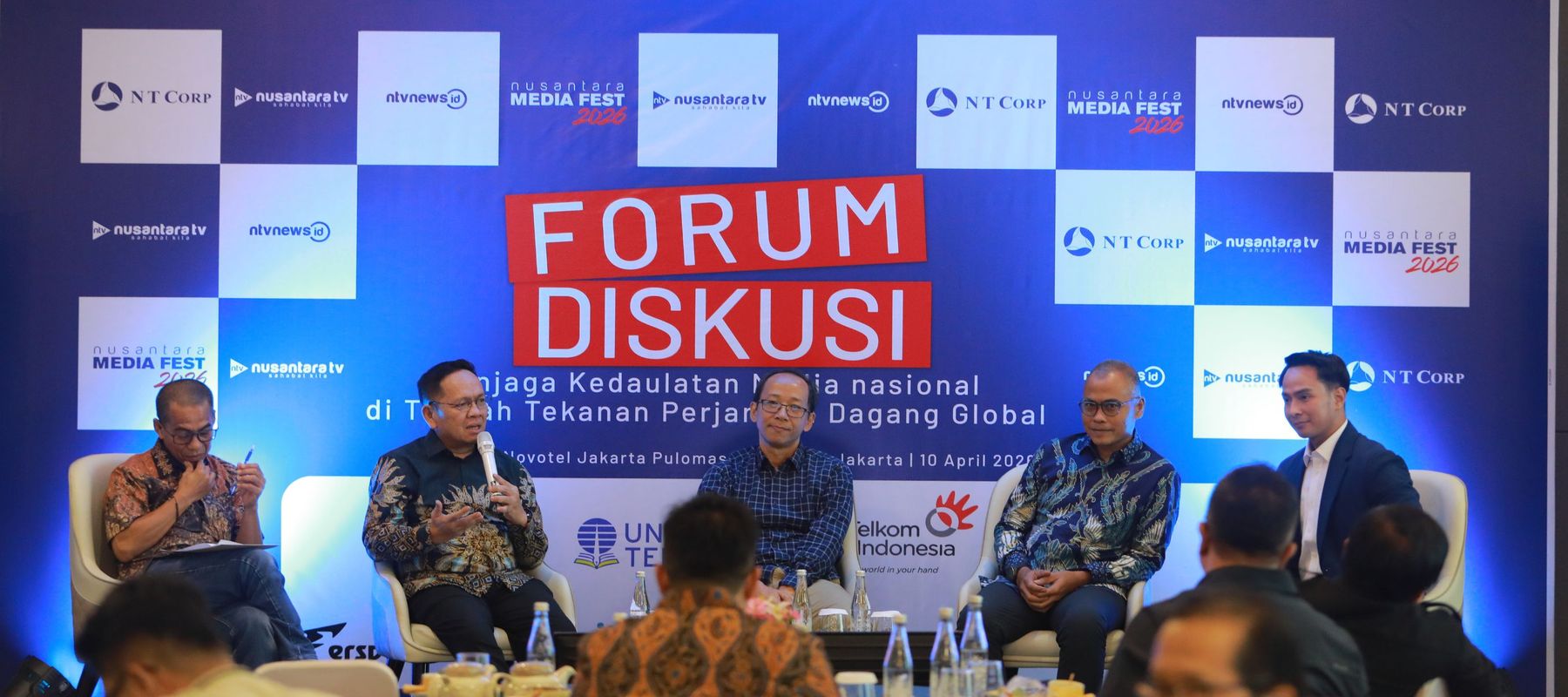 Narasumber Forum diskusi di Nusantara TV 