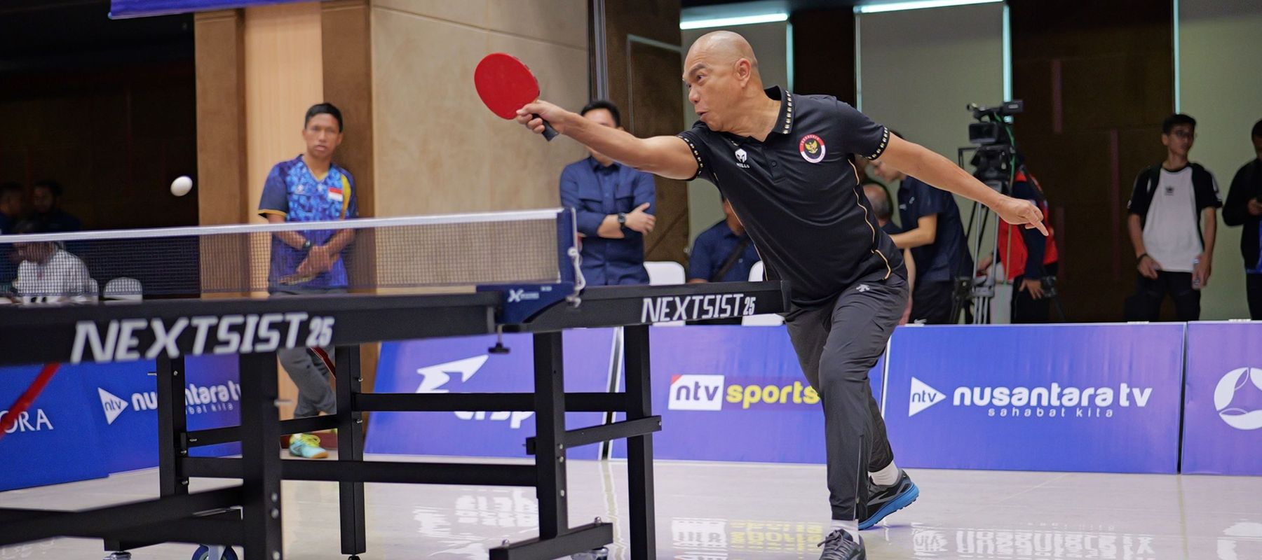 JAMintel Reda Manthovani ikut Ping Pong Nusantara Media Fest