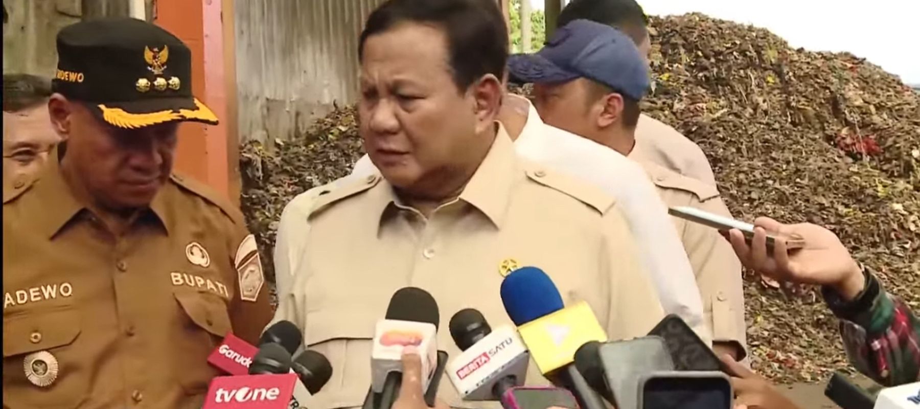 Prabowo Subianto Tinjau TPST BLE Banyumas