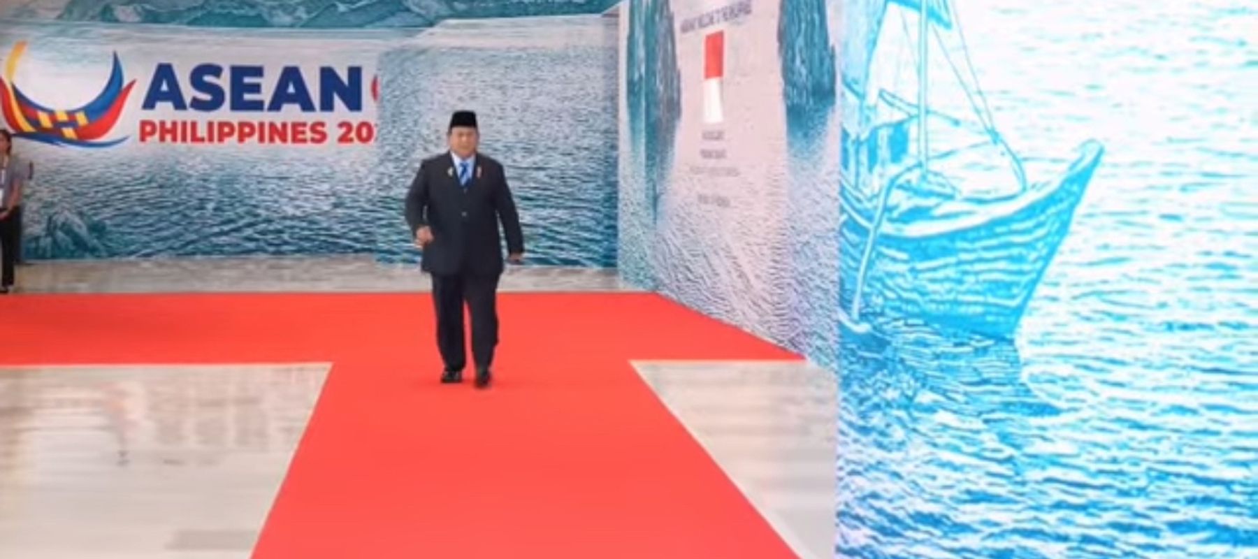 Presiden Prabowo Subianto dalam Acara Pembukaan KTT ASEAN ke-48 di Cebu Filipina
