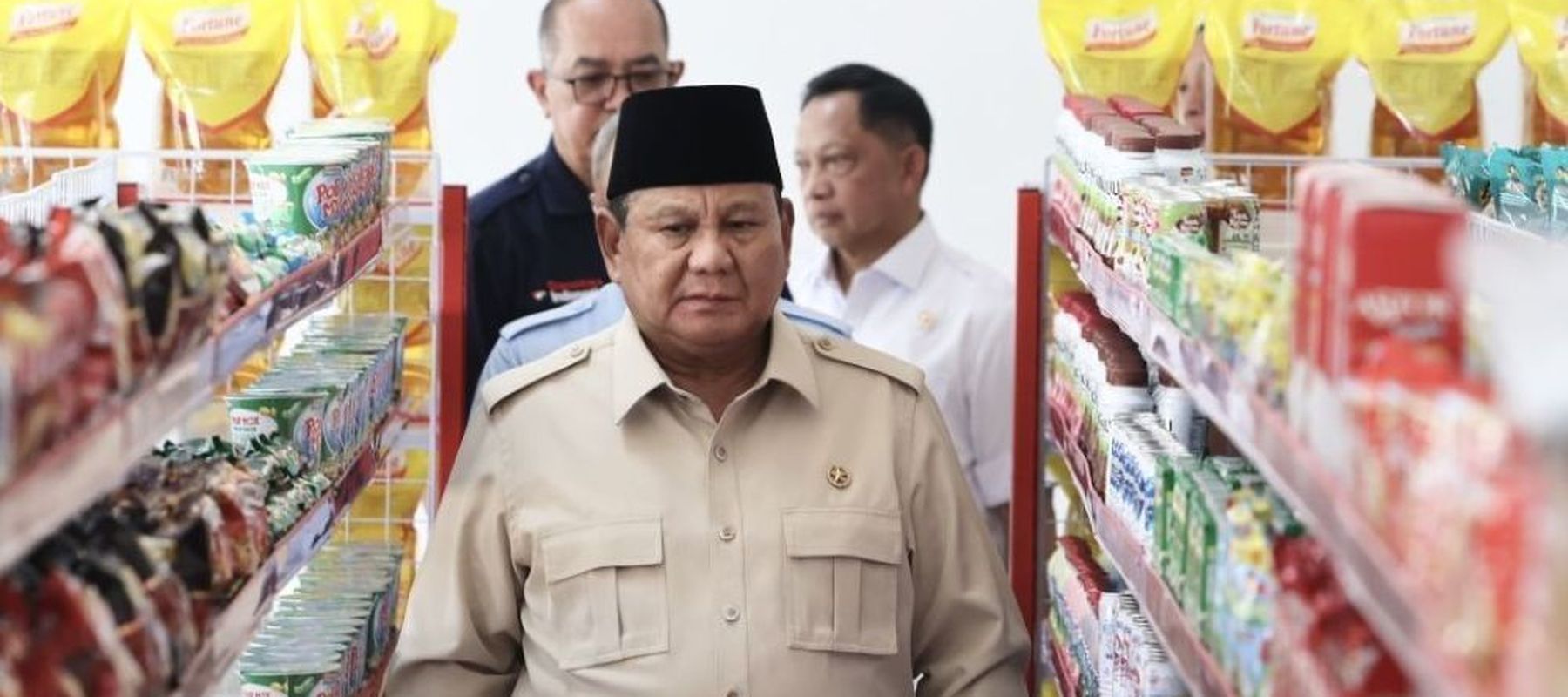 Presiden Prabowo Subianto saat peresmian operasionalisasi 1.061 Koperasi Desa/Kelurahan Merah Putih (KDKMP) di Kabupaten Nganjuk, Jawa Timur, Sabtu (16/5/2026). (Foto: Dok/Istimewa/Bakom RI)
