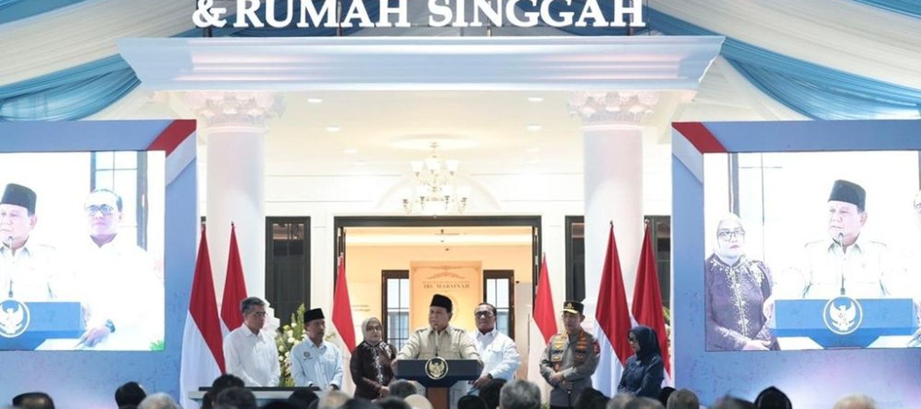 Presiden Prabowo Subianto saat meresmikan Museum Ibu Marsinah di Nganjuk, Jawa Timur, Sabtu (16/5/2026). (Foto: BPMI Setpres)