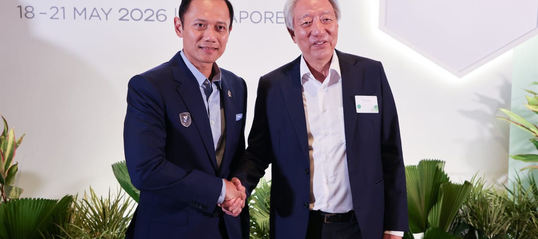 Menko Infra Agus Harimurti Yudhoyono (AHY) menghadiri forum internasional Ecosperity Week 2026