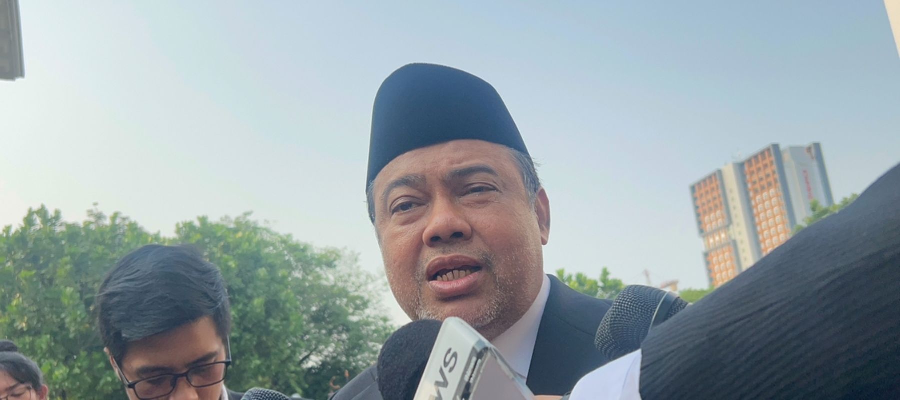 Presiden Konfederasi Serikat Pekerja Indonesia (KSPI) sekaligus Presiden Partai Buruh, Said Iqbal