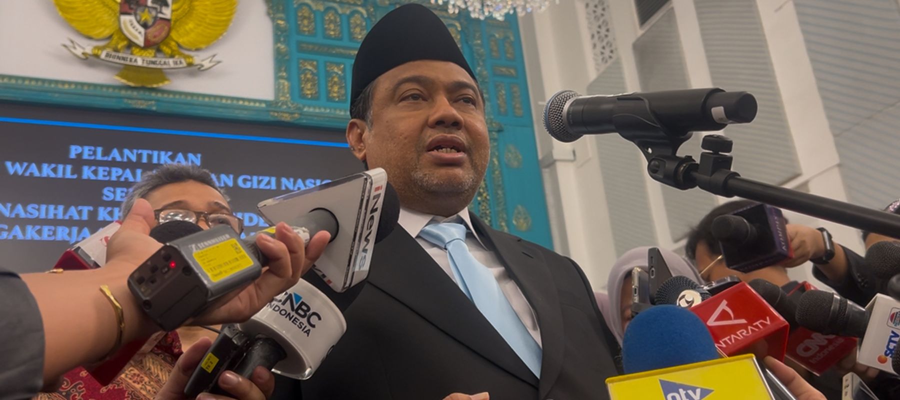 Presiden Konfederasi Serikat Pekerja Indonesia (KSPI) sekaligus Presiden Partai Buruh, Said Iqbal