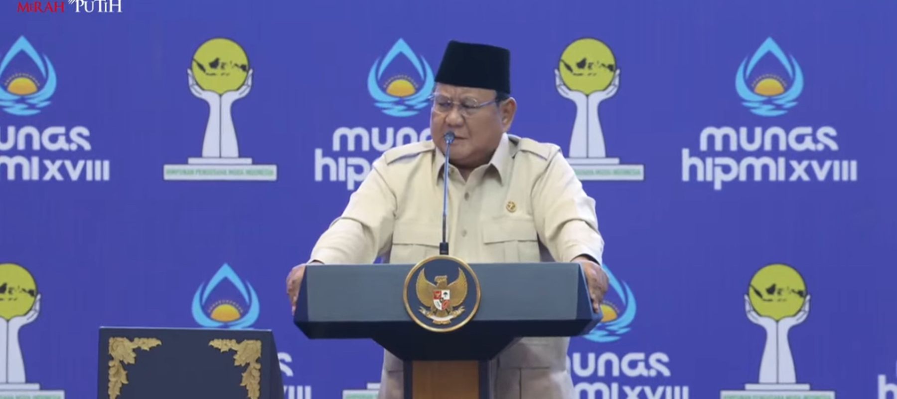 Presiden Republik Indonesia Prabowo Subianto