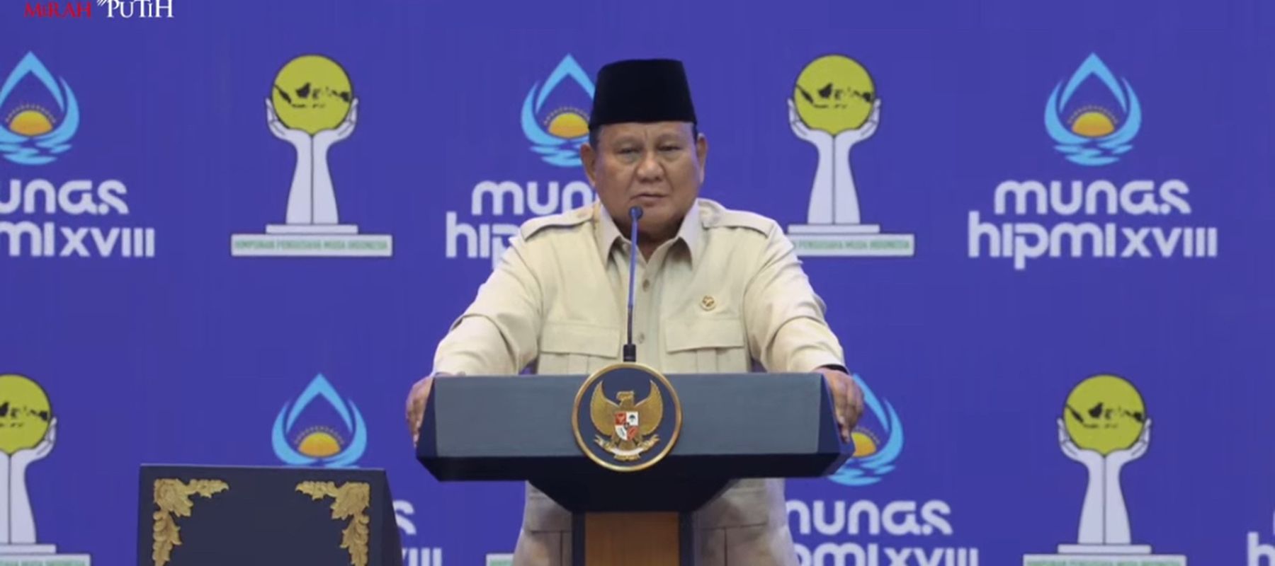 Presiden Republik Indonesia Prabowo Subianto