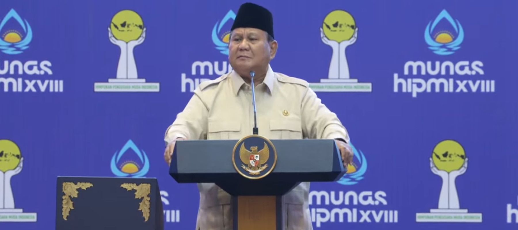 Presiden Republik Indonesia Prabowo Subianto