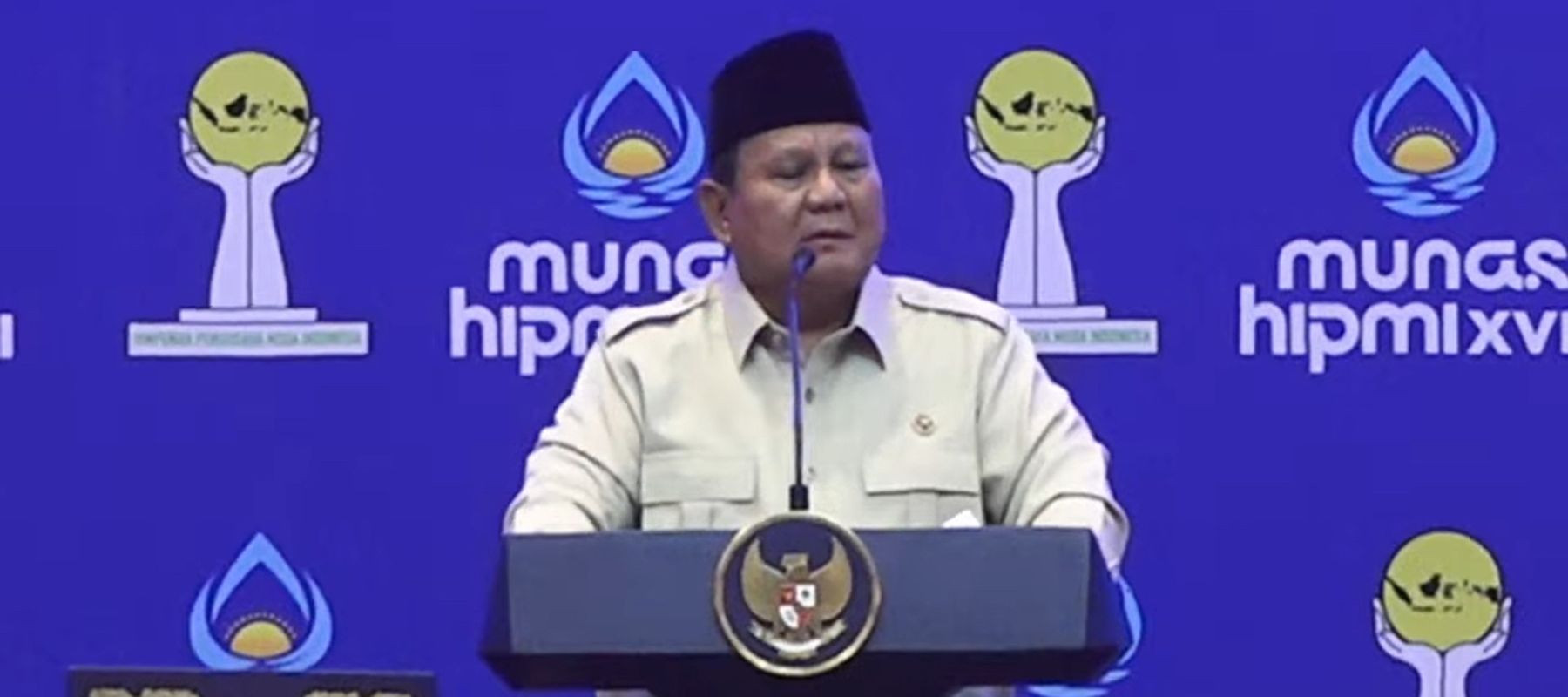 Presiden Republik Indonesia Prabowo Subianto