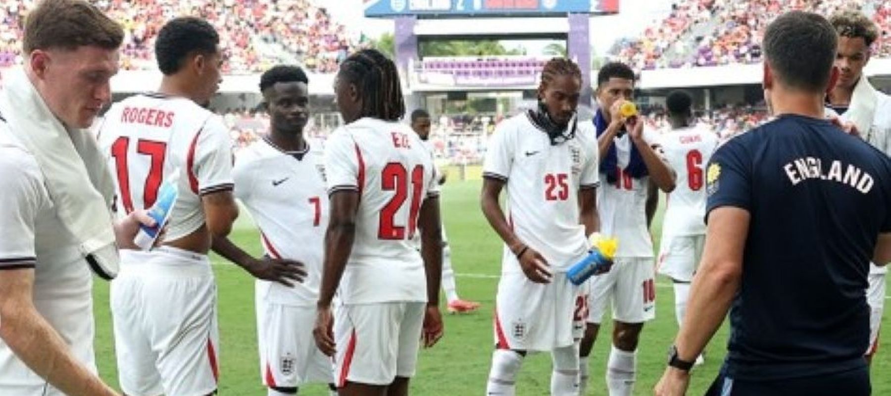 Timnas Inggris kemalingan jelang lawan Kroasia di Piala Dunia 2026. (Foto: Instagram Tim Nasional Inggris)