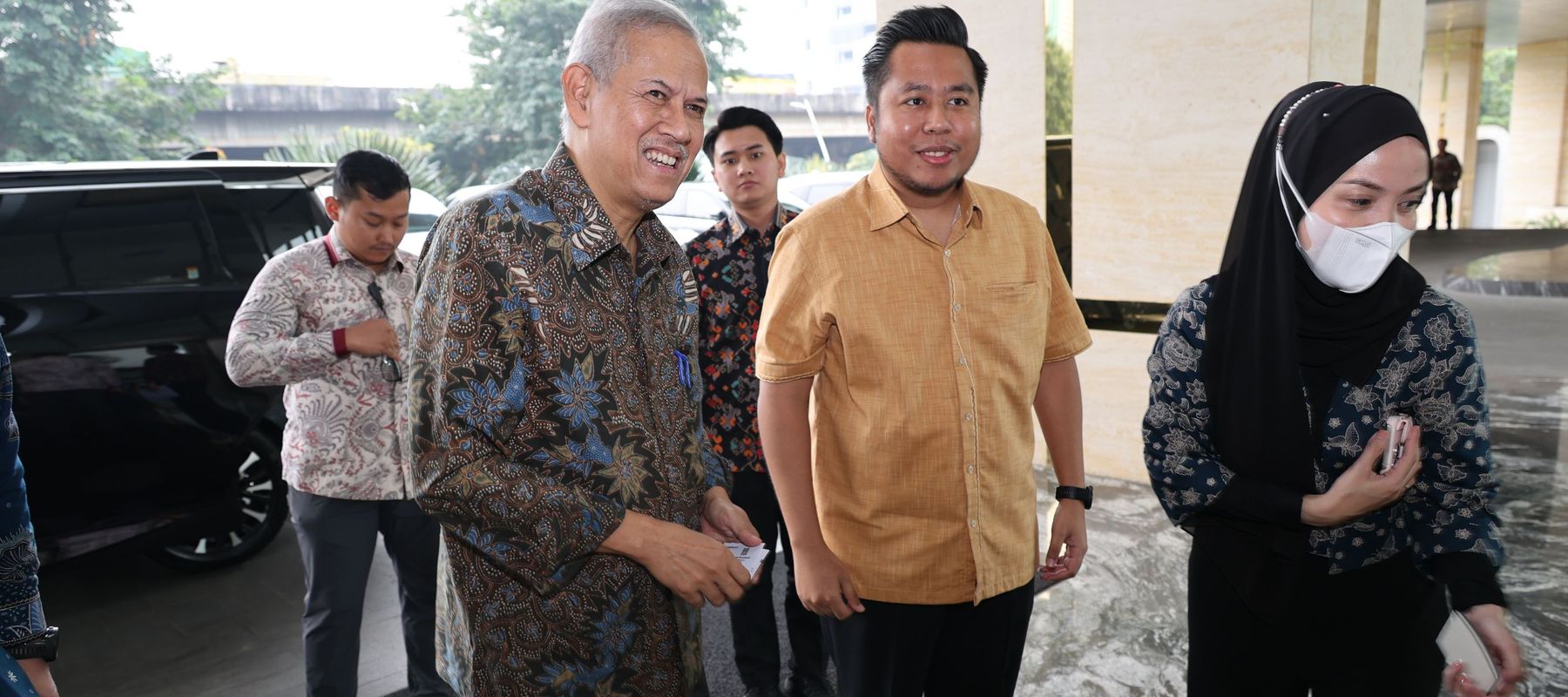 Ketua DK LPS Anggito Bersama Jajaran Direksi Nusantara TV