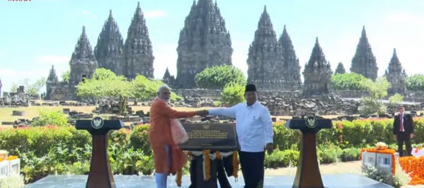 Presiden Prabowo Subianto dan Perdana Menteri (PM) India Narendra Modi