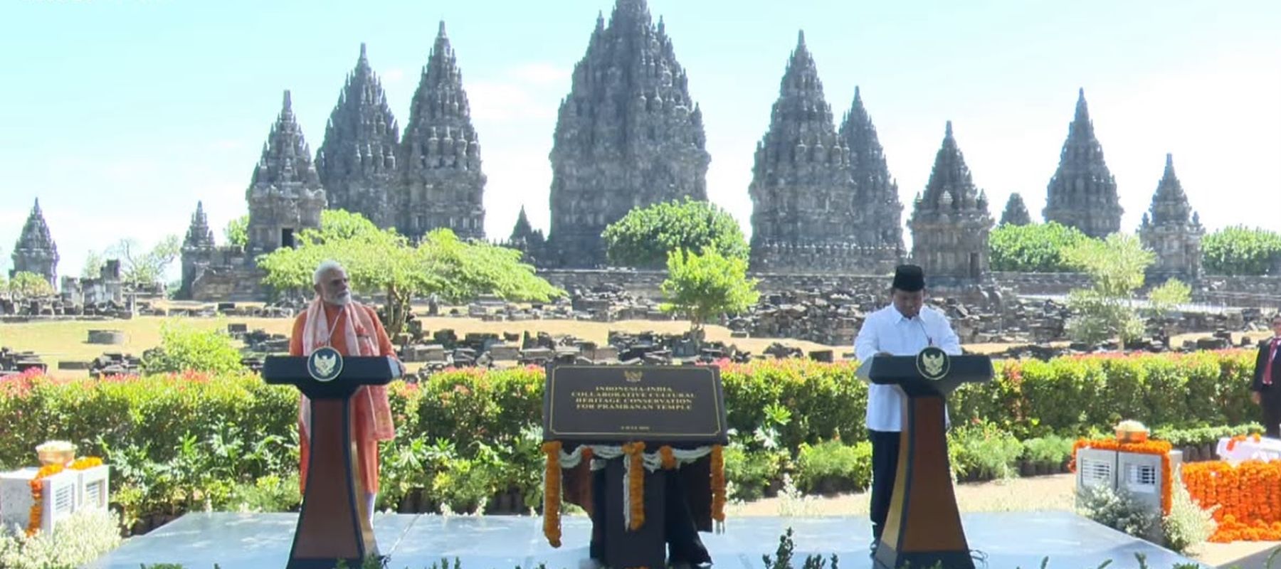 Presiden Prabowo Subianto dan Perdana Menteri (PM) India Narendra Modi