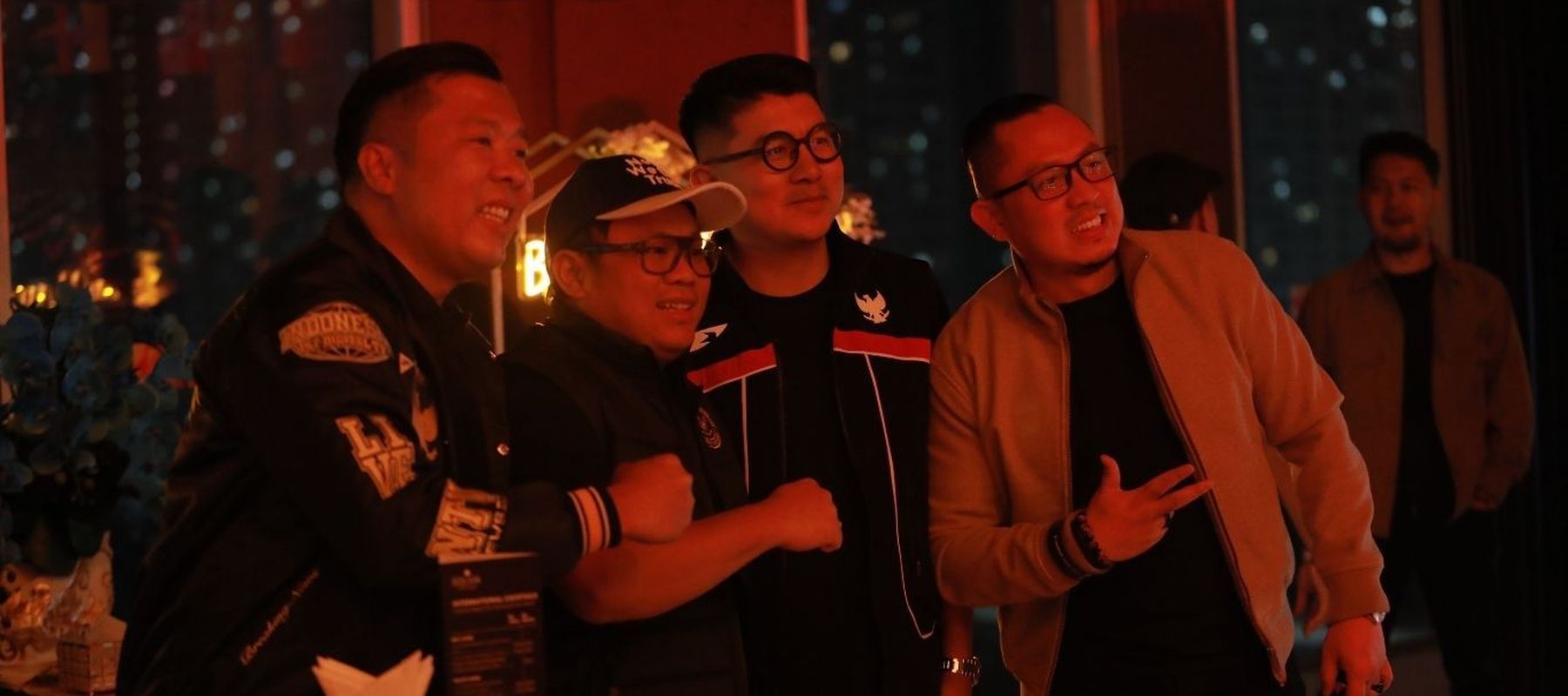 Deputi II BAKOM RI Timothy Ivan Triyono hadir di acara Panggung Bola Dunia Nusantara TV