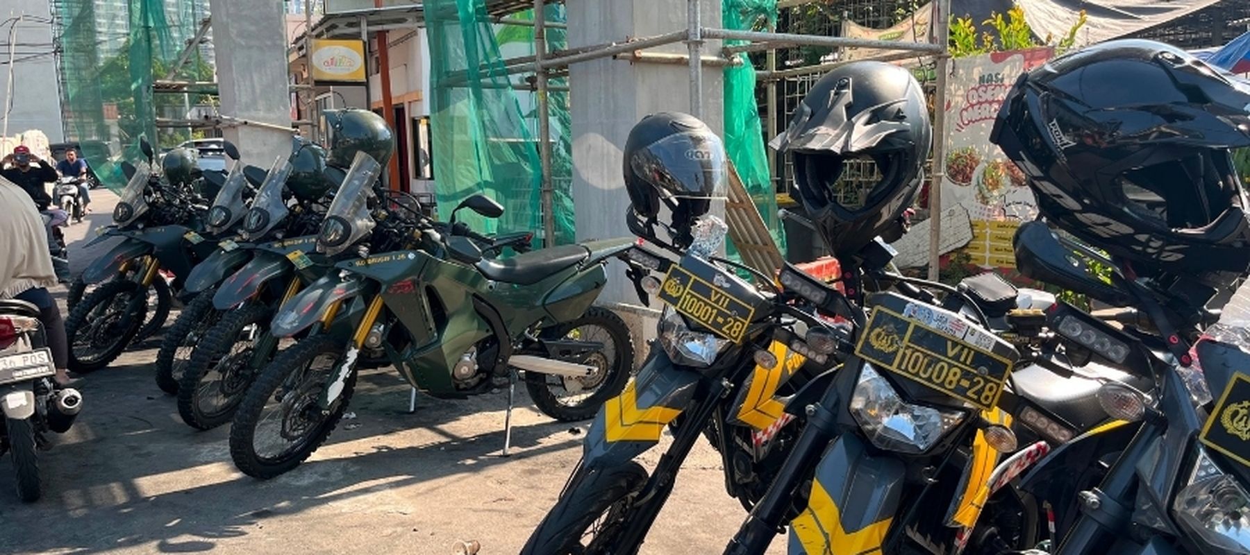 Situasi di kawasan Jalan Tambak