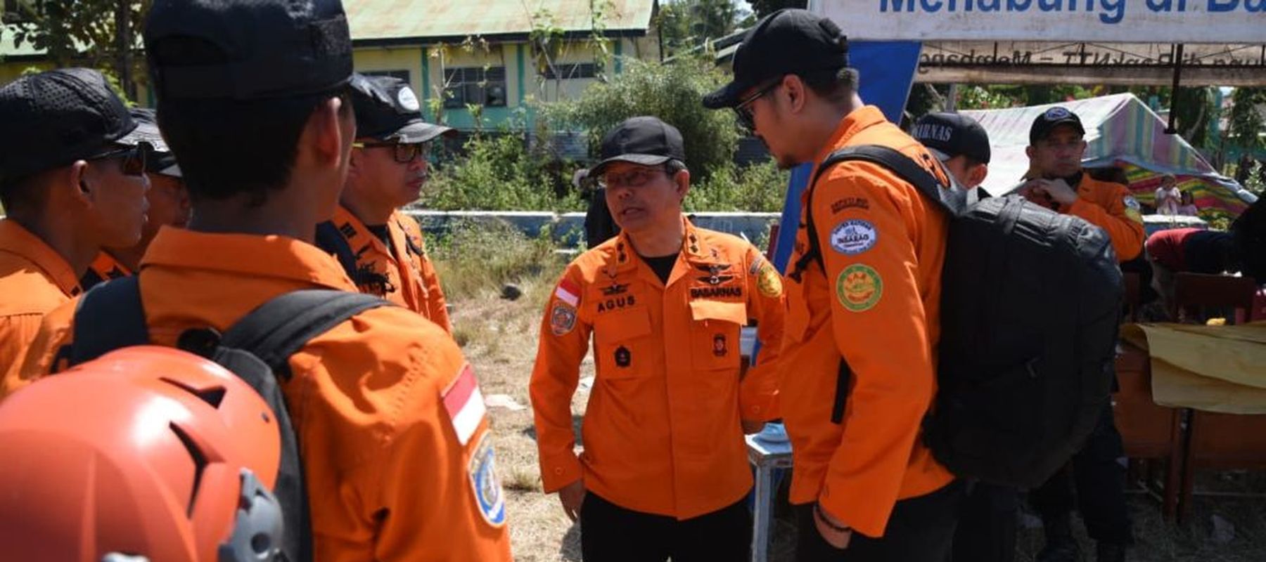 Kepala Basarnas Marsekal Madya TNI Mohammad Syafii telah tiba di Pulau Flores untuk memantau langsung penanganan kondisi darurat akibat gempa. (Foto: Dok/Istimewa)