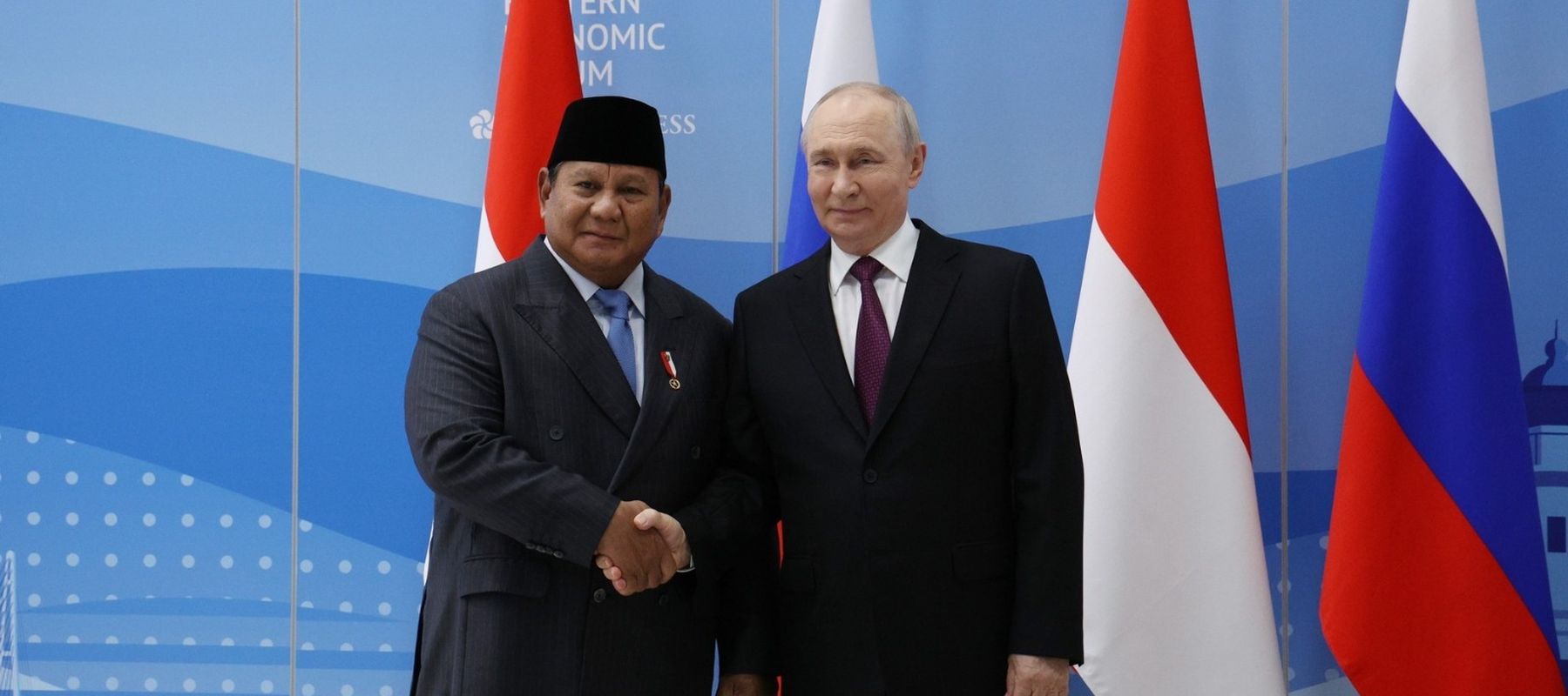 Bertemu Putin, Prabowo Tegaskan Pentingnya Rusia Sebagai Mitra Indonesia.