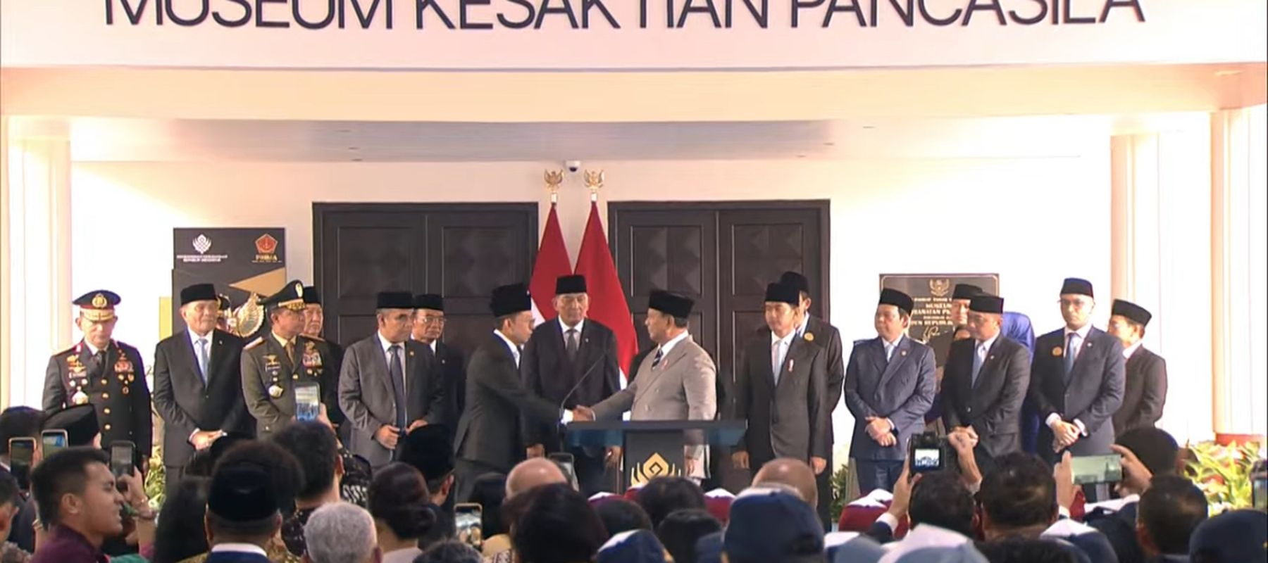 Prabowo Resmikan Revitalisasi Museum Kesaktian Pancasila di Lubang Buaya