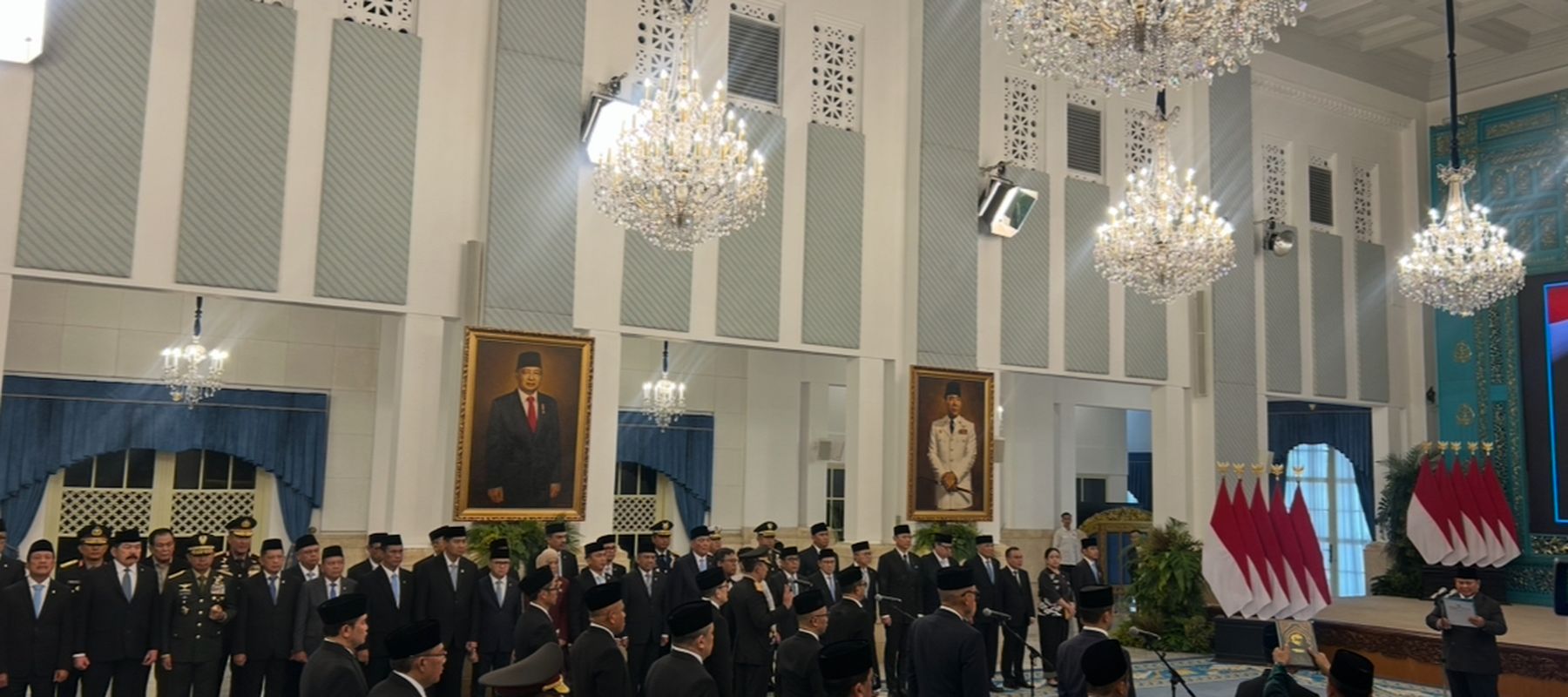 Prabowo Subianto Lantik Kabinet Merah-Putih, Kapolri dan Kepala Lembaga