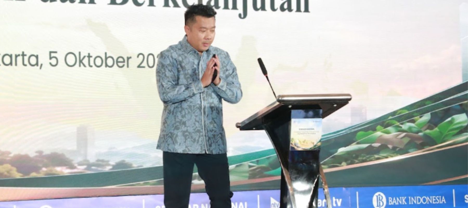 Direktur Utama Nusantara TV sekaligus Direktur NT Corp Randy M. Tampubolon