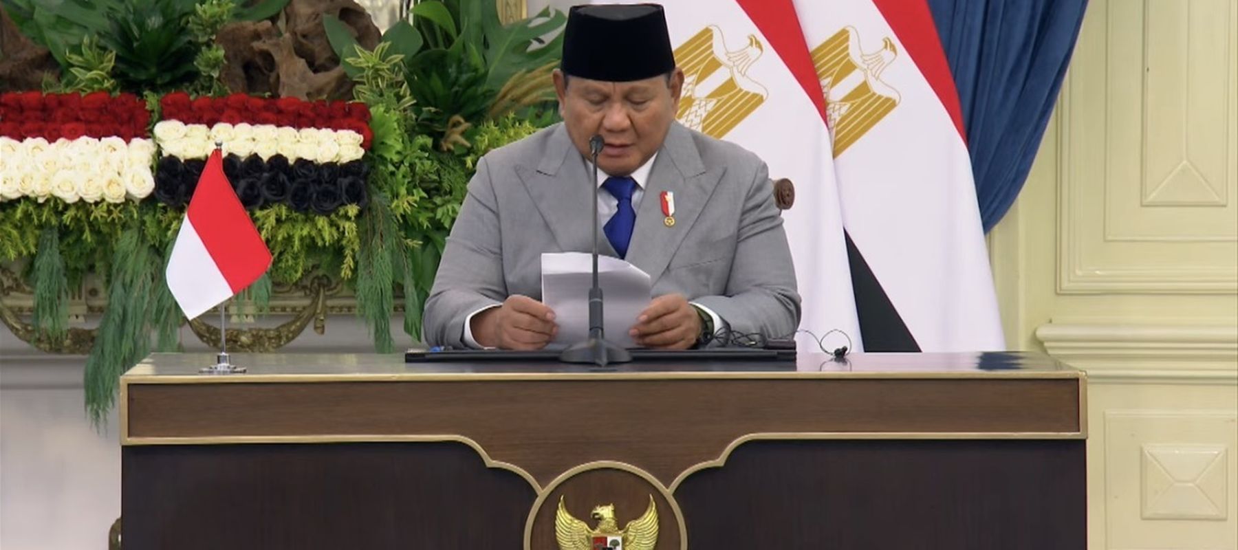 Presiden Indonesia Prabowo Subianto