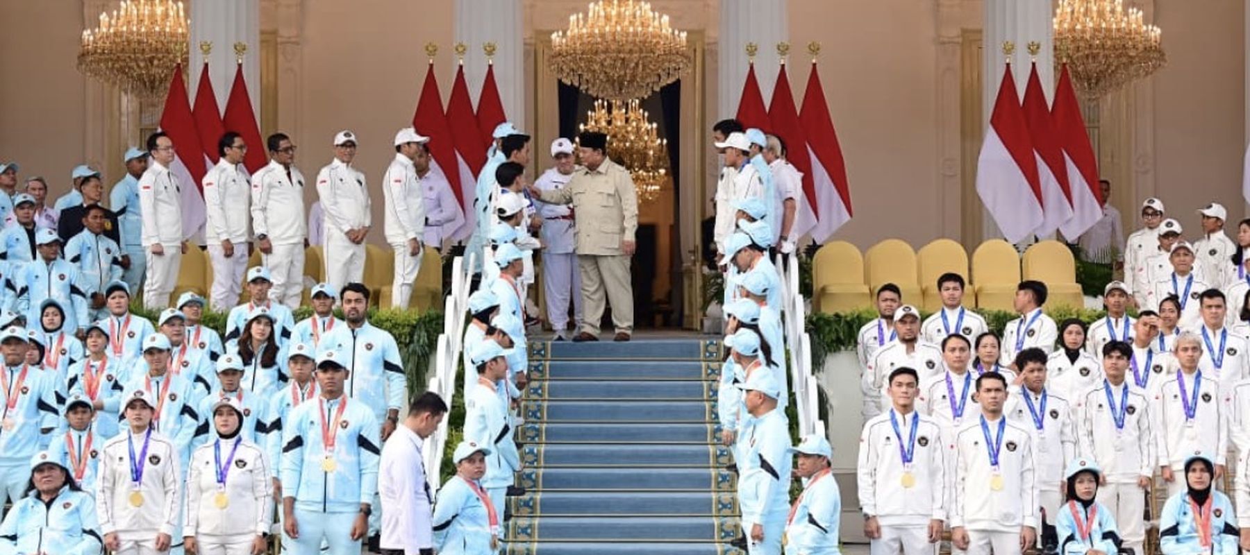 Prabowo Beri Bonus kepada Atlet Peraih Medali Asian Games dan Asian Para Games Aichi-Nagoya 2026