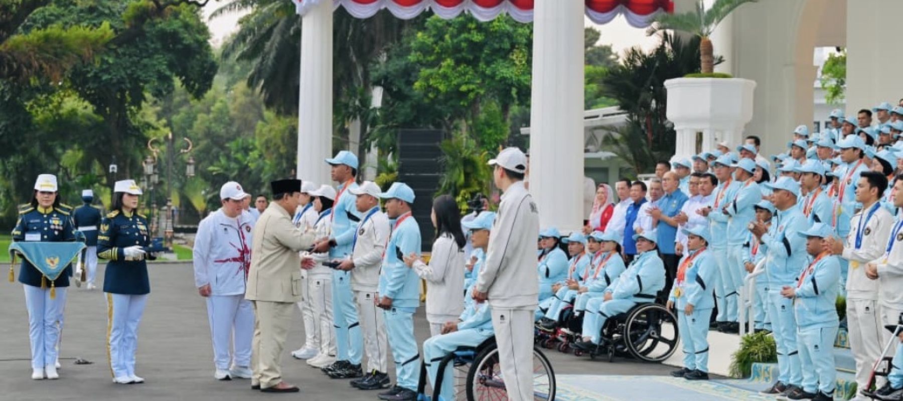 Prabowo Subianto Apresiasi para atlet Indonesia di Asian Games ke-20 dan Asian Para Games ke-5 Aichi-Nagoya Tahun 2026 