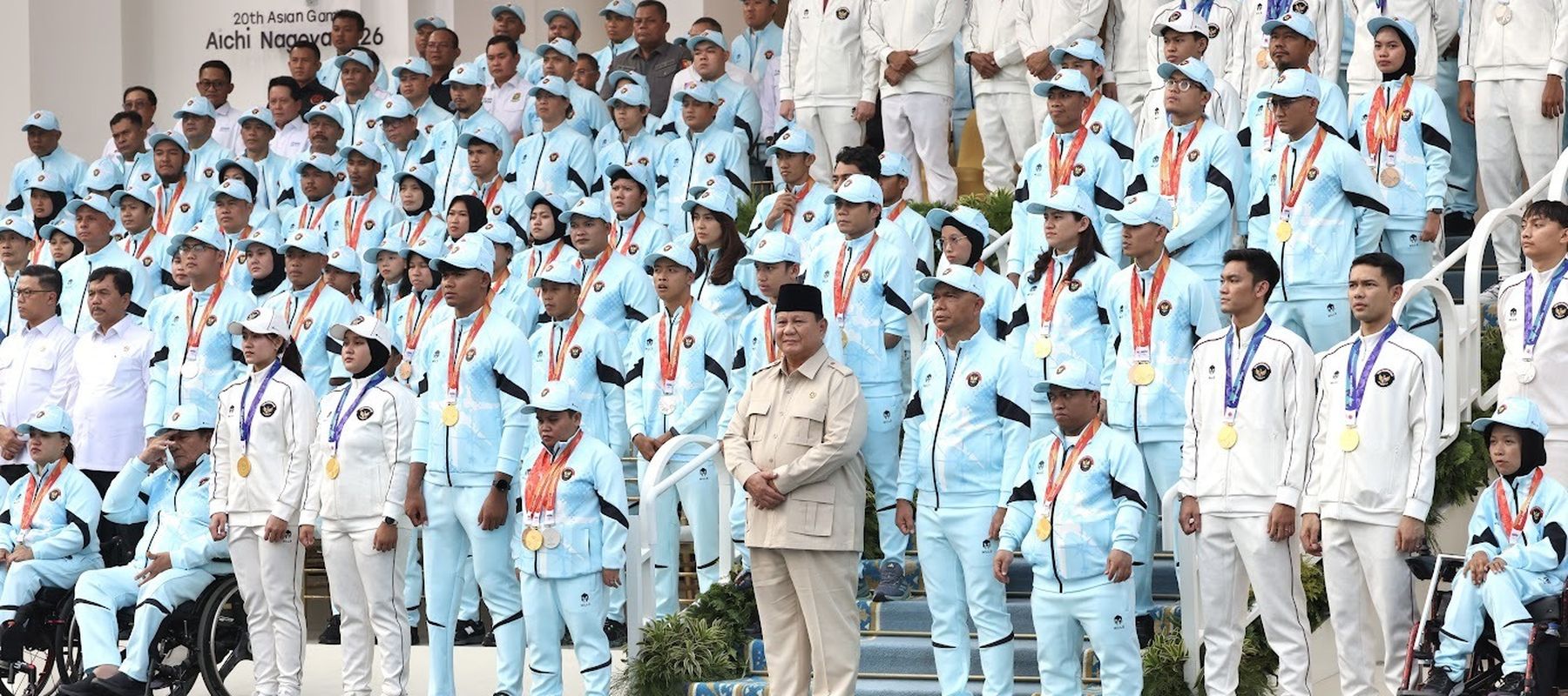 Presiden Prabowo Tepati Janji, Peraih Emas Asian Games Terima Bonus Rp3 Miliar.