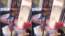 VIDEO: Tangan Anak Perempuan Terjepit Pintu Kereta