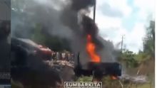 VIDEO: Bus ALS Terbakar Hebat, 16 Orang Tewas Mengenaskan