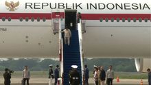 Prabowo Tiba di Halim Usai Lawatan ke Prancis, Disambut Gibran dan Sejumlah Pejabat