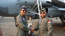 Panglima TNI Tinjau Kesiapan Alutsista Demo Udara HUT Ke-81 RI