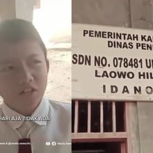 Imbas Viral Aduan Siswa SD di Nias, Setkab Mau Bangun Jembatan hingga Rumah Singgah Guru