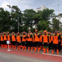 1.400 Petugas Kebersihan Disiagakan di Monas Saat May Day 2026