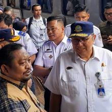 Dirjen Perkeretaapian Gelar Seremonial Pelepasan Angkutan Motor Gratis dengan Kereta Api di Masa Mudik Lebaran 2025