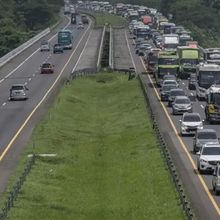 H-4 Lebaran, Lalu Lintas di Tol Cipali Makin Macet