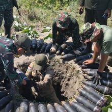 Penampakan Amunisi Kedaluwarsa Sebelum Ledakan Maut Tewaskan 13 Orang di Garut