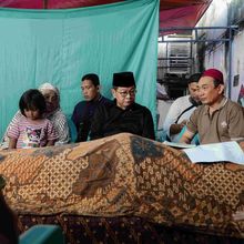 Pramono Melayat ke Rumah Affan Kuriawan: Kami Hadir Beri Support