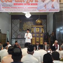 Menag Nasaruddin Ajak Tokoh Agama Redam Ketegangan dan Jaga Persatuan Umat