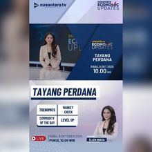 Nusantara TV Hadirkan Program Baru "Nusantara Economic Updates", Tayang Perdana Besok!