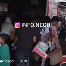 Bantuan Tak Kunjung Datang, Korban Banjir Sibolga-Tapteng Jarah Minimarket