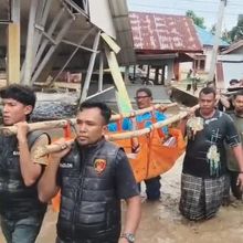 Santri yang Hanyut Akibat Banjir Aceh Ditemukan Tak Bernyawa