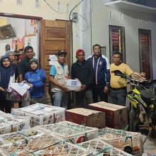 Posko Demokrat Terus Salurkan Bantuan untuk Warga Terdampak Bencana di Agam